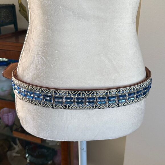 New Western leather belt
